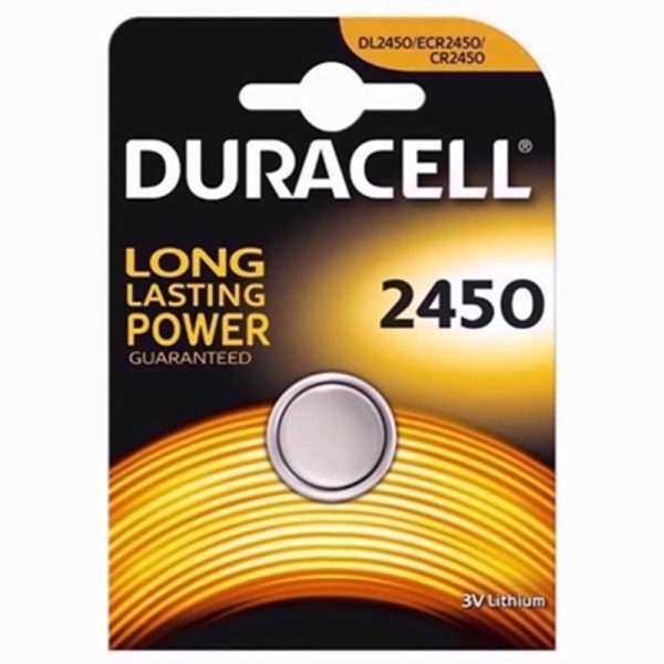 DURACELL BATTERIES COIN DL2450