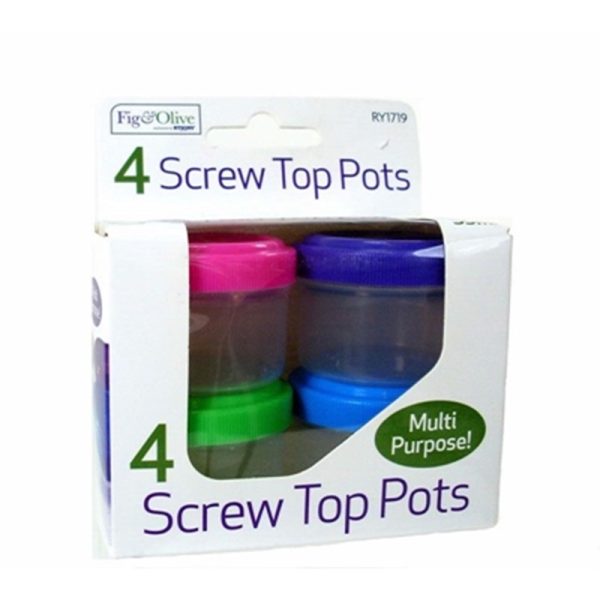 RYSONS POTS SCREW TOP 4PC 35ML