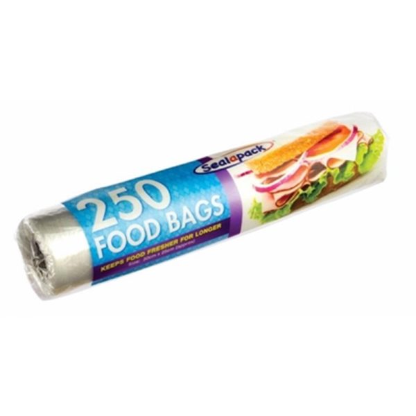 SEALAPACK ROLLS FOOD BAGS LARGE 250