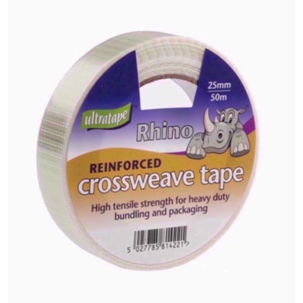 ULTRATAPE CROSSWEAVE TAPE 25 X 50