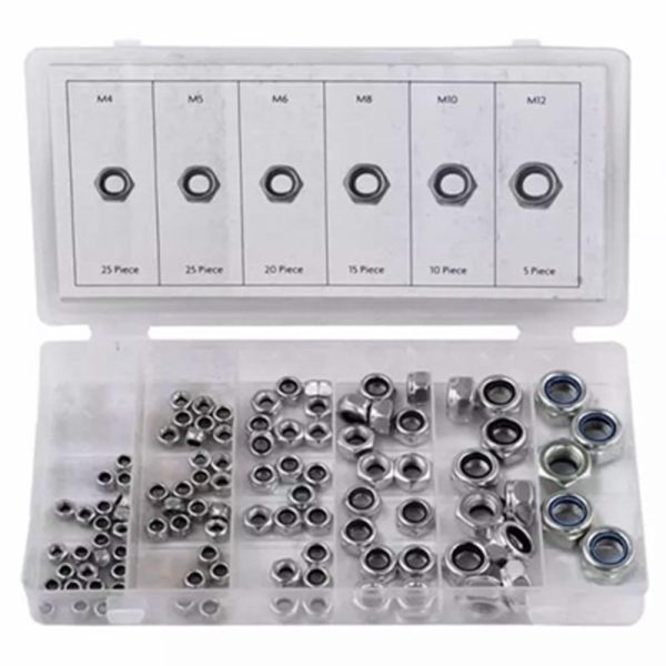 ROLSON LOCKNUT ASSORTED 100PC