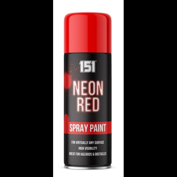 151 NEON RED SPRAY PAINT 400ML