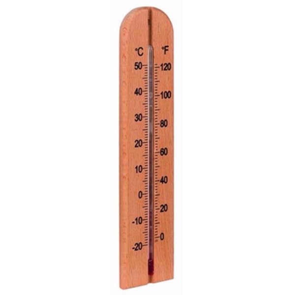 GARDMAN WOODEN THERMOMETER FSC-100%