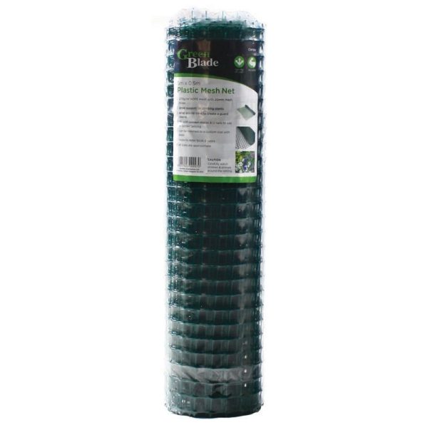 GREEN BLADE MESH NET PLASTIC 5M X 0.5M