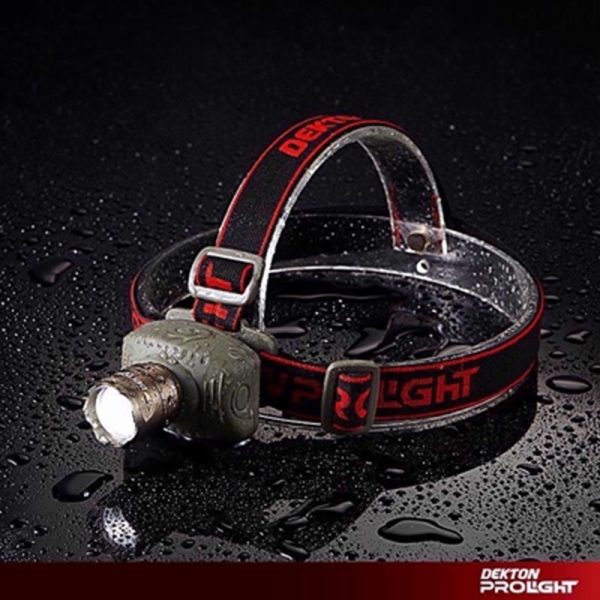 DEKTON HEAD TORCH PRO LIGHT XA160 SEARCHER