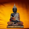 SITTING BUDDHA CHAMPAGNE 21CM