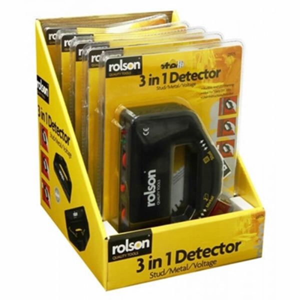 ROLSON DETECTOR 3 IN 1 STUD/METAL/VOLTAGE