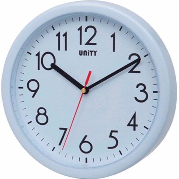 WALL CLOCK HASTINGS WHITE 22CM