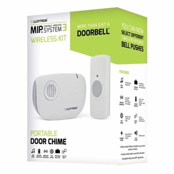 DOOR CHIME WIRELESS B7030WH