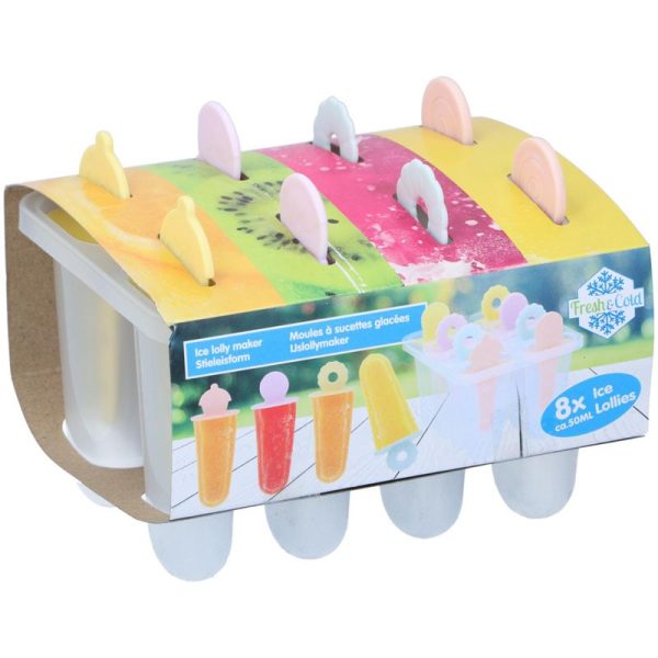 ICE LOLLY MAKER 8X50ML 145G