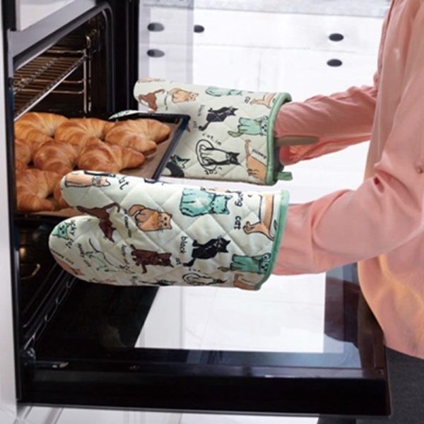 HAREWOOD OVEN MITT CAT