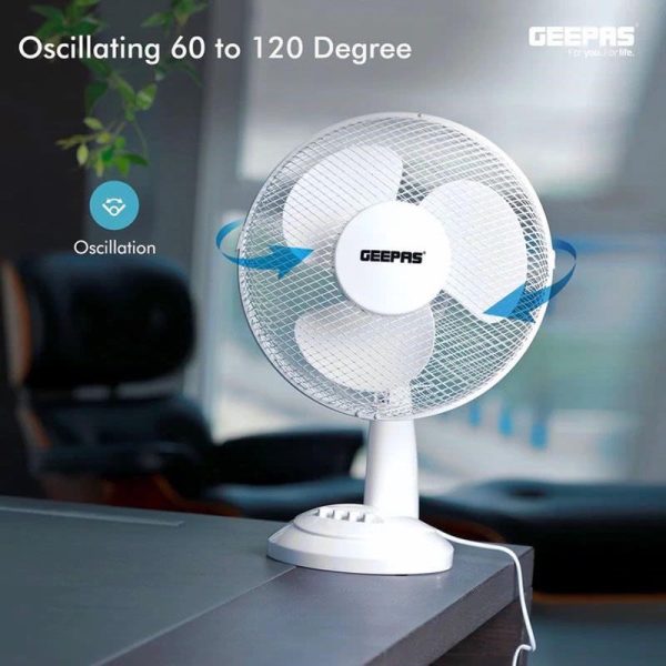 GEEPAS DESK FAN 12 INCH