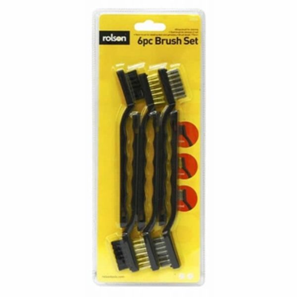 ROLSON WIRE BRUSH SET 6PCE