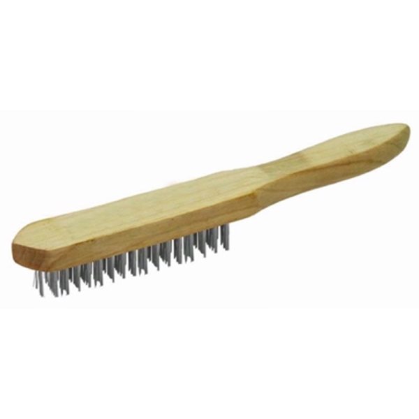 ROLSON WIRE BRUSH WOODEN HANDLE