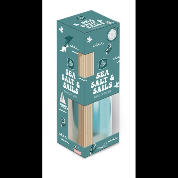 PAN AROMA 70ML REED DIFFUSER -SEA, SALT & SAILS