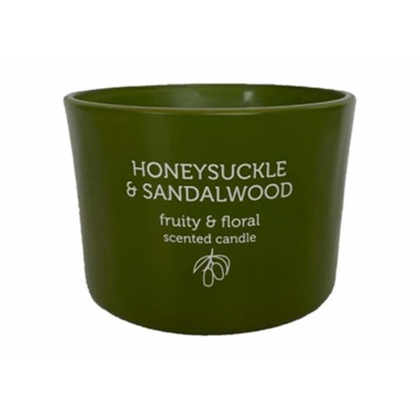 PAN AROMA JAR CANDLE 85GM HONEY/SANDLEWOOD