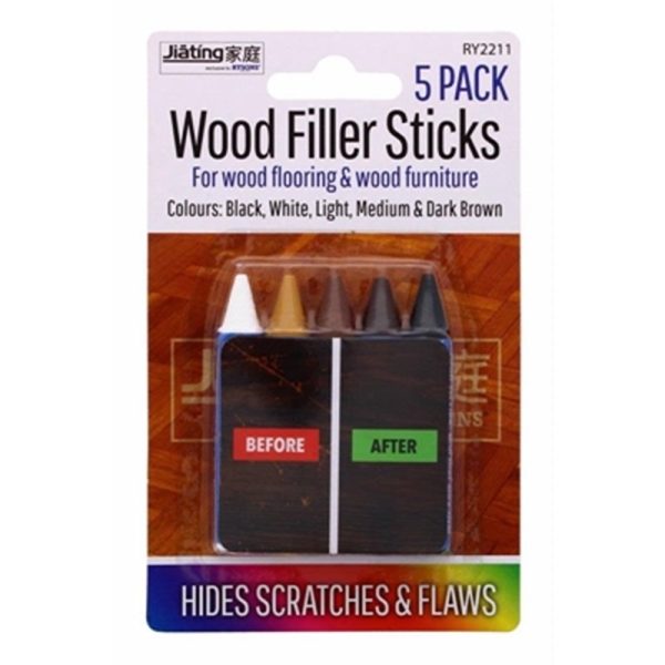 RYSONS WOOD FILLER STICKS PACK OF 5