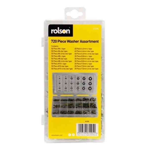 ROLSON WASHER ASSORTMENT 720PCE