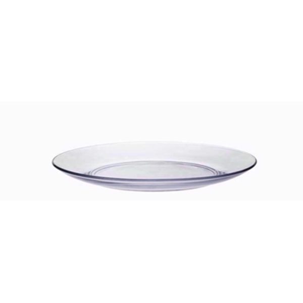 DURALEX LYS CLEAR DESSERT PLATE 19CM