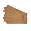 GLOVES LADIES LEATHER WITH BOW