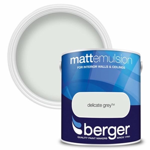 BERGER MATT EMULSION DEL GREY 2.5L