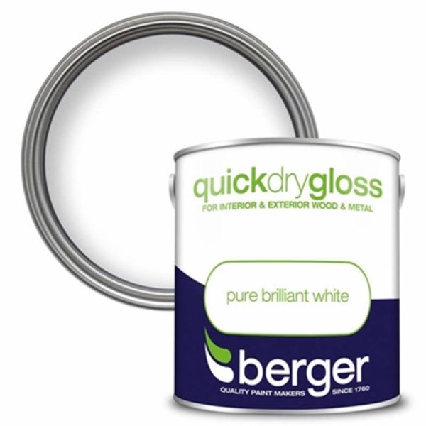 BERGER QUICK DRY GLOSS 2.5LITRE