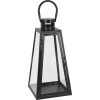 LANTERN METAL BLACK SET 2PC
