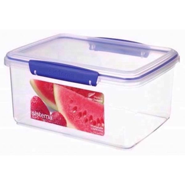 SISTEMA CLEAR RECT FOOD BOX 3 LTR