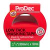 PRODEC LOW TACK MASKING TAPE 38MMX50M