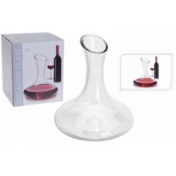 DECANTER GLASS 1.5LTR