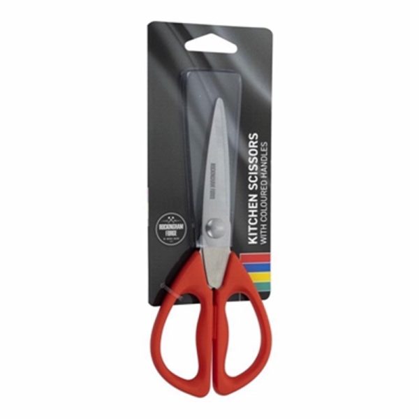 ROCKINGHAM FORGE SCISSORS 8INCH RED (SP12)