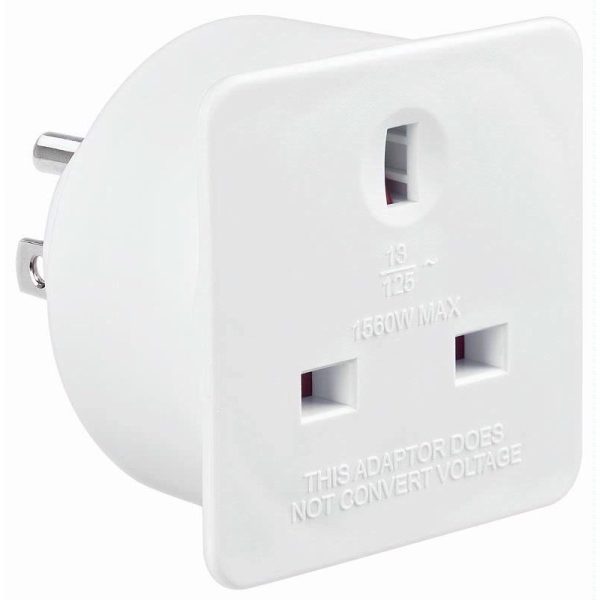 MASTERPLUG UK-USA TRAVEL ADAPTOR