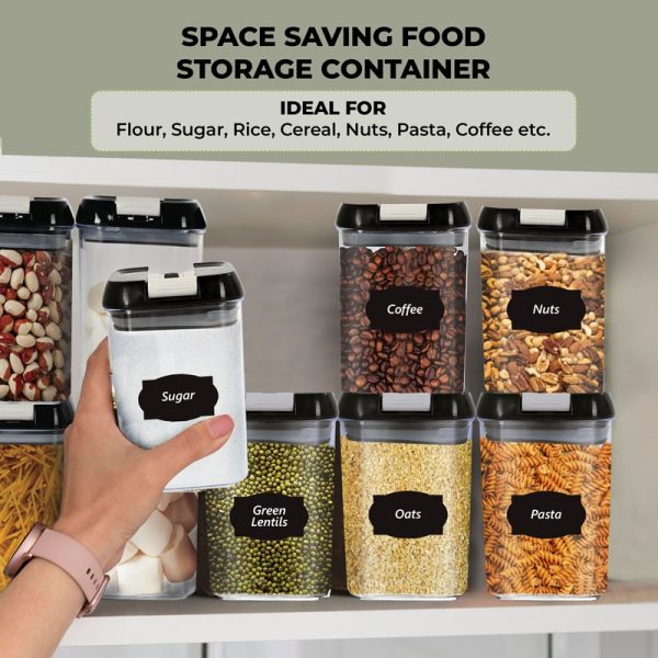 TOP 3 PLASTIC FOOD STORAGE CONTAINERS 0.8LTR 3PCS