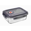 SOZALI CLIP LOCK CONTAINER GLASS 1100ML