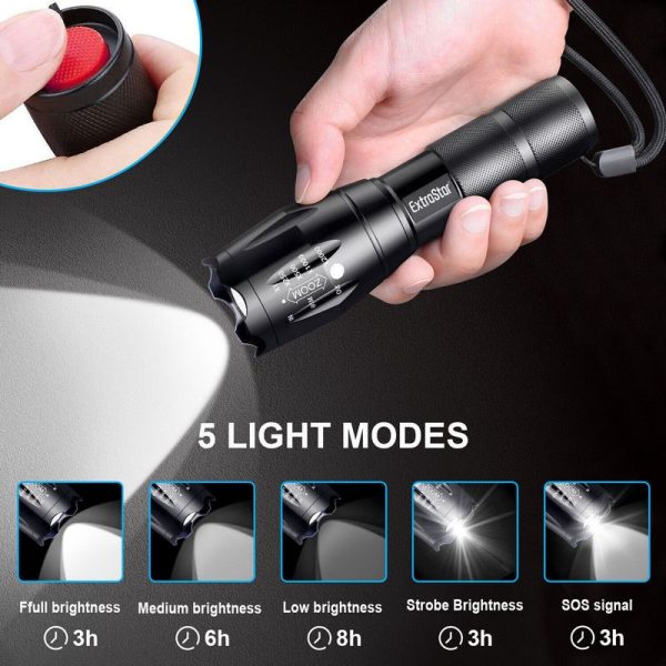 EXTRASTAR 10W LED ALUMINIUM TORCH