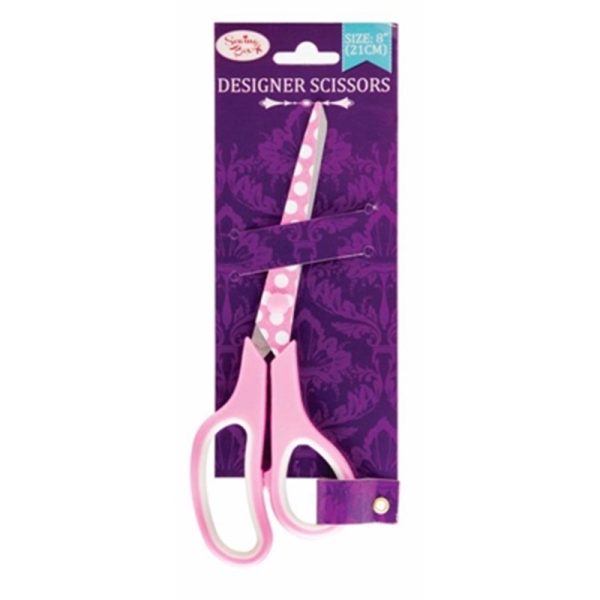 SEWING BOX DESIGNER SCISSORS 8INCH