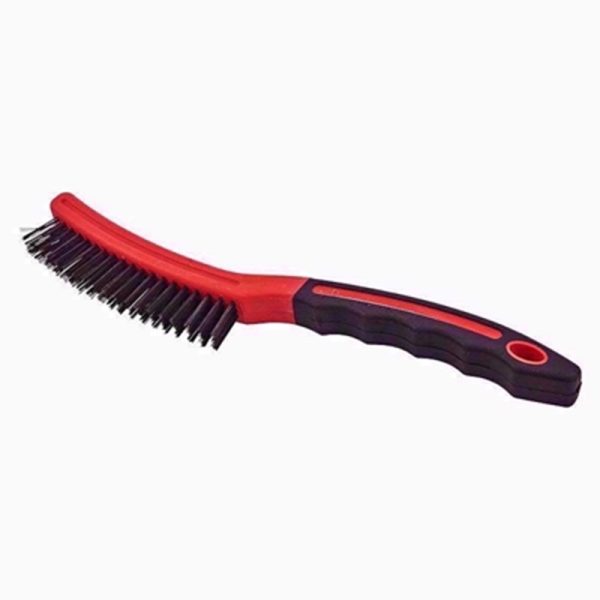 AMTECH WIRE BRUSH LONG HANDLE