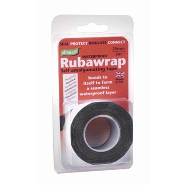 RUBAWRAP TAPE BLACK 22MMX5M