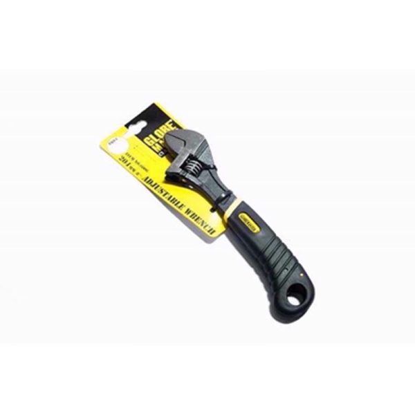 GLOBE ADJUSTABLE WRENCH 8IN