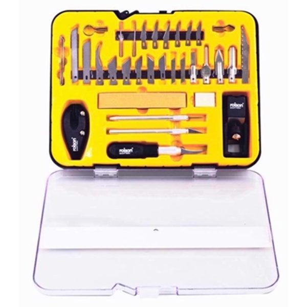 ROLSON HOBBY KNIFE SET 36PC