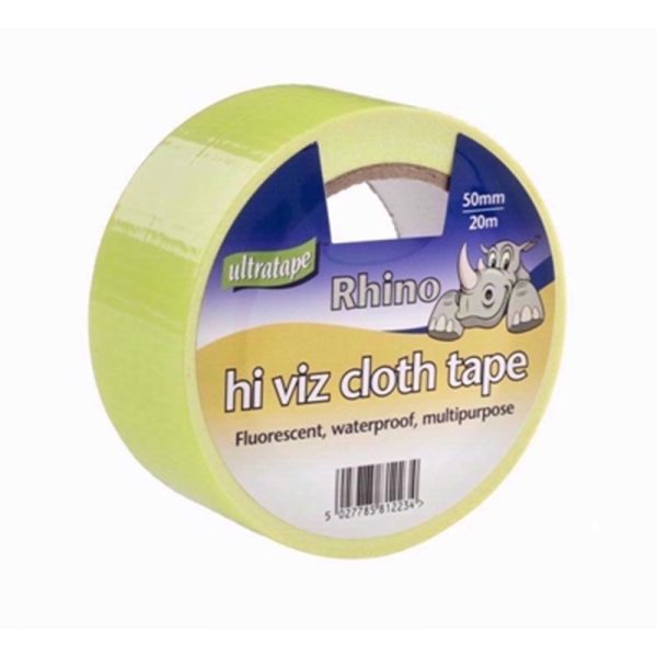 ULTRATAPE HI -VIZ YELLOW CLOTH