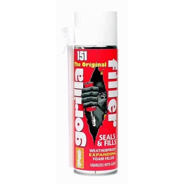 151 GORILLA FILLER WATER PROOF FOAM FILLER 500ML