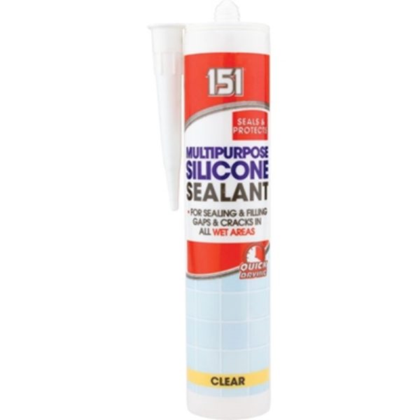 151 MULTI PURPOSE SILICONE SEALANT CLEAR