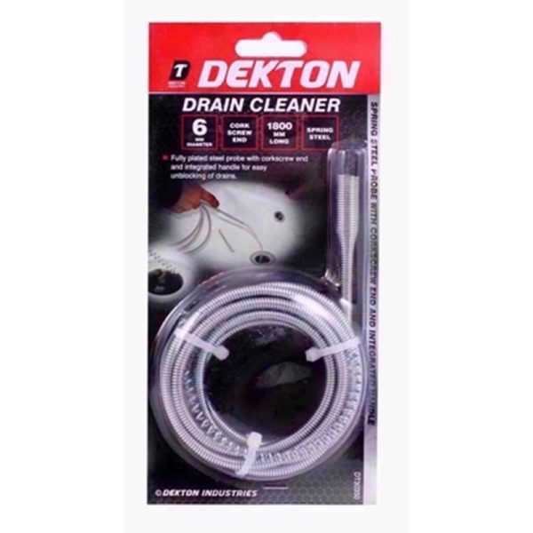 DEKTON DRAIN CLEANER 6MM