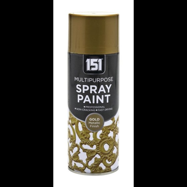 151 PAINT SPRAY 400ML METALLIC GOLD