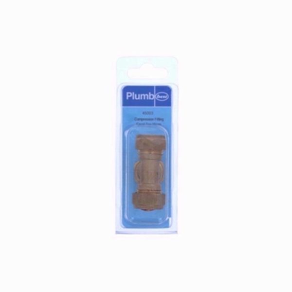 PLUMB COMP FIT BRASS TEES 15MM