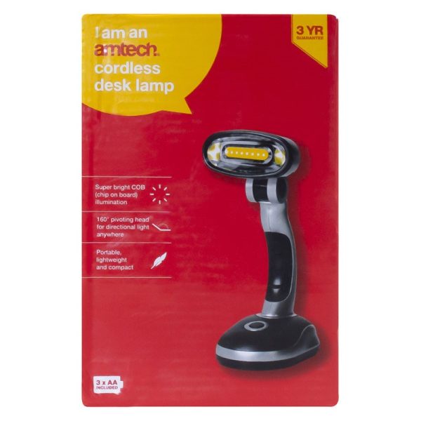 AMTECH LIGHTWEGHTED COB DESK LAMP