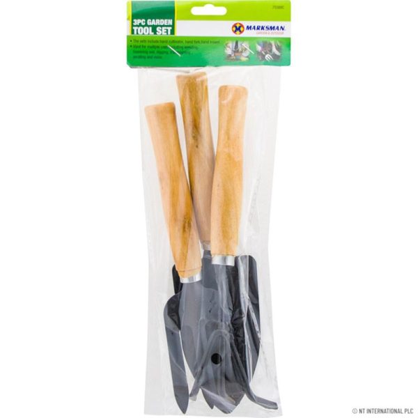 MARKSMAN GARDEN HAND TOOL 3PC SET