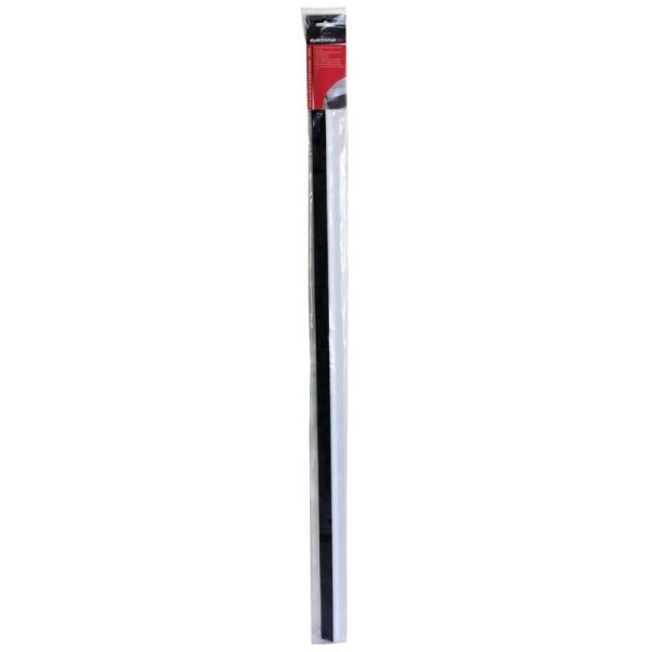 BLACKSPUR PVC DOOR BRUSH DRAUGHT EXCLUDER WHITE