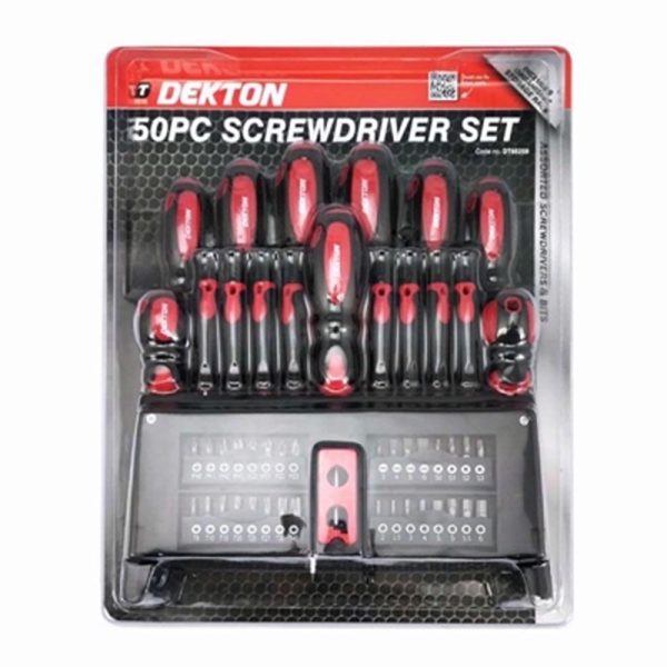 DEKTON SCREWDRIVER 50PCS SET